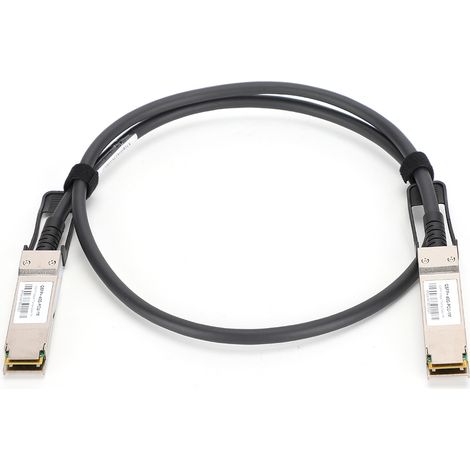 Câble cuivre QSFP+ compatible H3C, liaison photovoltaïque 1‑7 mètres, ligne de données pour cybercafé G04061Mètre (1/5)