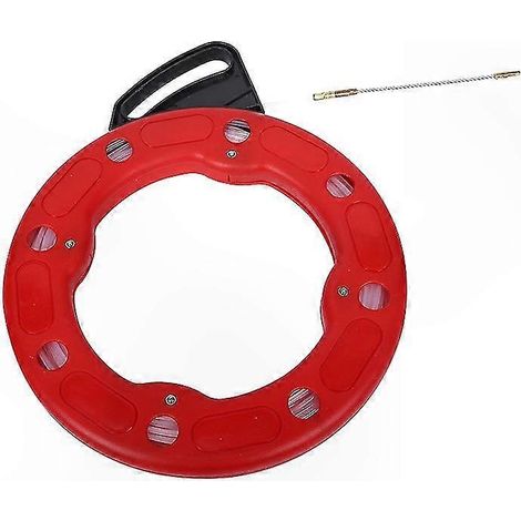 Glasfaser-Kabelziehset, 4-mm-Nadel, 30 m für professionelle Elektroinstallationen (1/4)