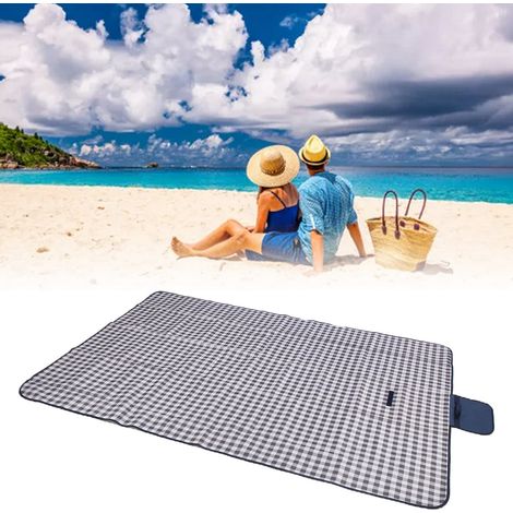 Tapis de pique-nique oxford imperméable épais et portable pour la plage et camping, dimensions 150x200cm (59.1x78.7in) (1/5)