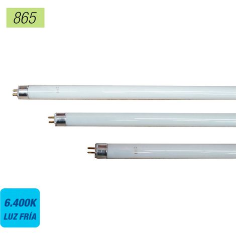 Tubo fluorescente EDM T5 (4W 6400K 130lm) IP20 Ø16x135mm colore bianco opaco