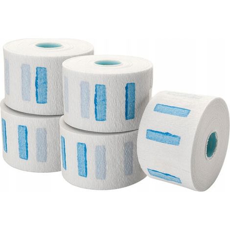 Collare protettivo per parrucchiere e barbiere 5 rotoli 5x100 pezzi 500 pezzi