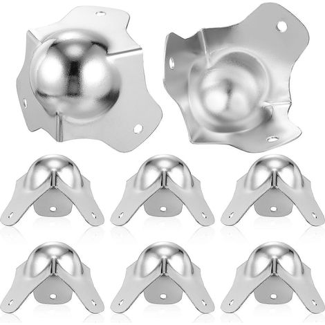 Lot de 8 protections d'angle pour armoire de transport et flight case