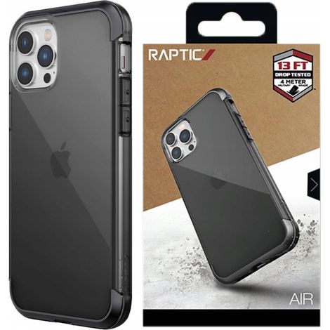 Custodia Raptic X-Doria Air per iPhone 14 Pro, cover rinforzata grigia (1/5)