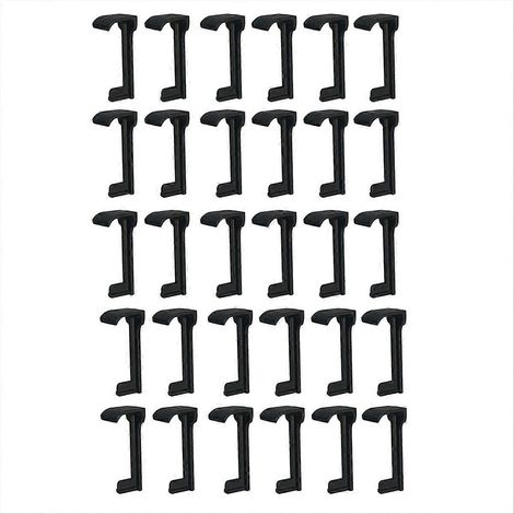 30 seitliche Wasserablaufklammern für 35-mm-Solarpaneele (1/5)