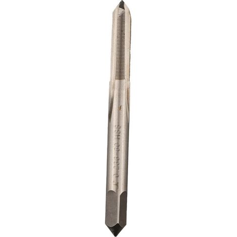 Taraud de précision HSS 3 goujures, pour métal et réparation (1/5)