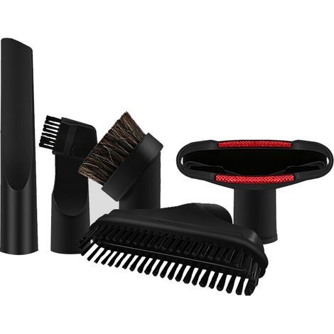 6 Pièces Accessoires pour Aspirateur, Convient aux Aspirateurs de Calibre 32 mm et 35 mm, pour Embout Aspirateur Karcher, Rowenta, Hoover, Xoiture, Bosch, Miele (1/4)