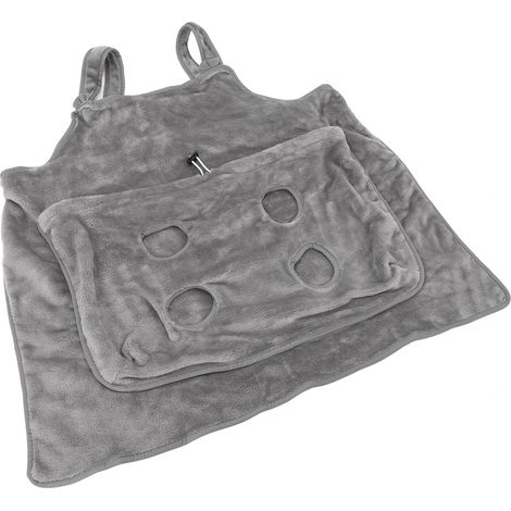 Tablier de transport pour chat avec trous, grande poche ajustable, sac de transport et sac de couchage pour petit chien (1/5)