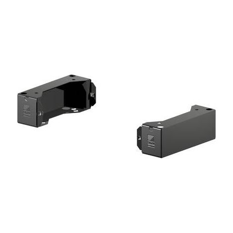 RITTAL 2830310 CACHE TÔLE DACIER, PLASTIQUE NOIR (RAL 9005) 2 PC(S)