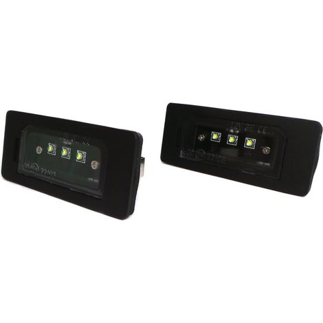 Luci targa a LED BMW 2x600lm, set da 2 nere (1/5)