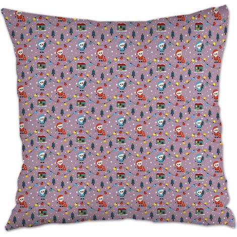 Housse de coussin décorative à la mode pour la maison doux pour canapé ou lit (1/5)