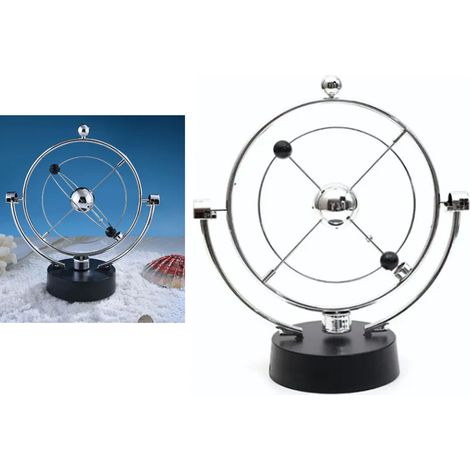 Boule d'équilibre magnétique décorative classique Planet Orbit à mouvement perpétuel pour bureau (1/5)