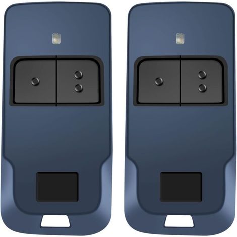 Bardusch Télécommande de portail compatible avec BFT Mitto Cool C2. 2 pièces Télécommande pour portail BFT à deux canaux, remplace la télécommande BFT Mitto RCB02, télécommande pour portes de garage (1/5)
