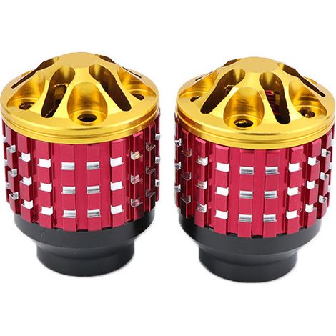 motorcycle front fork cup, electric vehicle front fork cup, aluminum alloy front wheel protection cup, anti-fall cup, shock-absorbing cup (1/2)