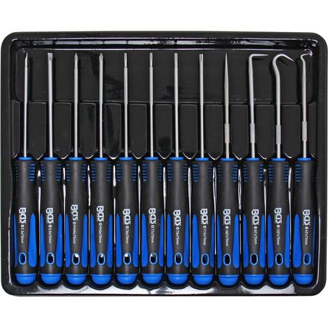 12 cacciaviti e ganci di precisione BGS Technic cromo vanadio