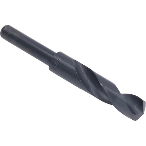 Forets à queue réduite acier rapide noirs spirale pour alu cuivre 18.5mm 1pc (1/5)
