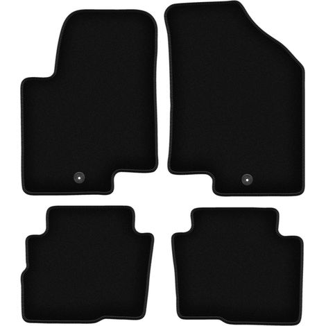 Tappetini base in velluto nero per: Kia Soul I crossover (2009-2013) (1/5)