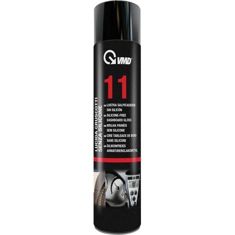 Bomboletta spray lucida cruscotti senza silicone per auto 600 ml Vmd 11