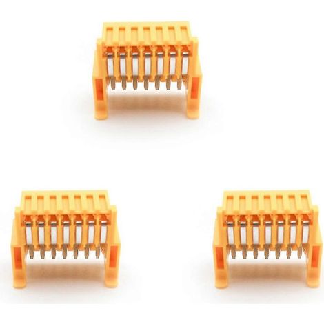 Lot de 3 connecteurs BL1830 pour carte de protection de charge BMS, compatibles avec les adaptateurs et convertisseurs de batteries Li-ion Makita 14,4 V et 18 V. (1/5)
