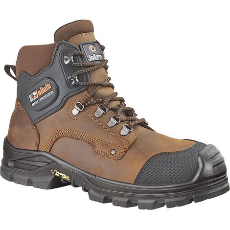 Scarpe antinfortunistiche alte JALLATTE JALIROK S3 CI HI AN HRO SRC Marrone 42 (1/6)
