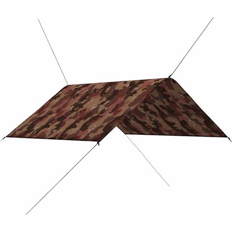 vidaXL Lona de exterior camuflaje 3x2,85 m (1/2)
