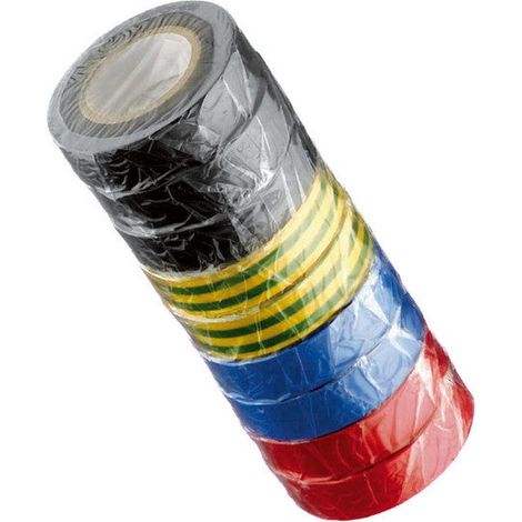 Packung mit 9 Klebebändern 0,015 m x 10 m SANS MARQUE