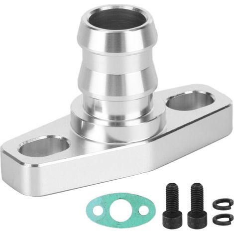 Qiilu Turbo-Ölablassflansch Turbolader-Ölablass-Auslassdichtung Turbo-Ölablass-Kit für T3 T4 T3 / T4 T60 T70 T61 T04B T04E T04S.