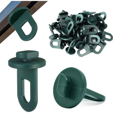 Lot de 30 pinces à serre, clips solides, accessoires de serre, accessoires de suspension pour votre jardin (1/5)