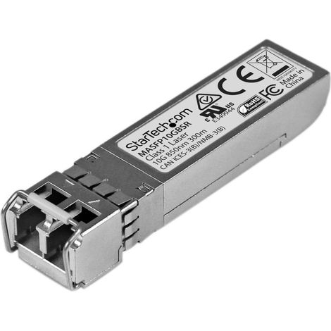 StarTech.com SFP fibre - 10GBase-SR - Module SFP+ fibre optique - 10 Gb - Compatible Cisco Meraki MA-SFP-10GB-SR - Multimode LC - 300 m (1/5)