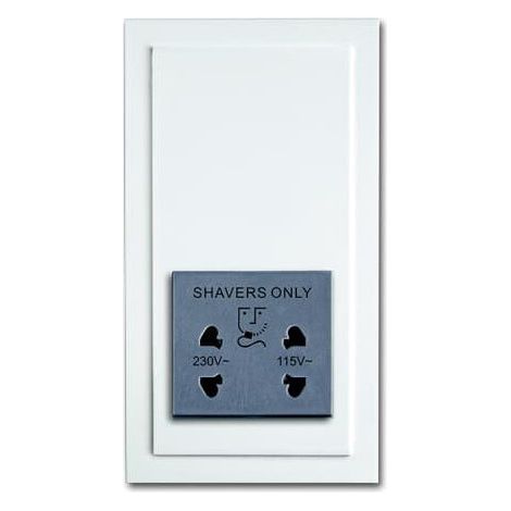 Futur Linear / Prise rasoir Blanc 2CKA002130A0292 ABB BJE19945