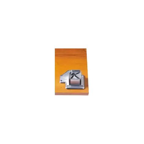 PIED QUADRA 60X60 ACIER HT 700MM - CHROME - CAMAR - 64670C104RN - Lot de 4 (1/2)