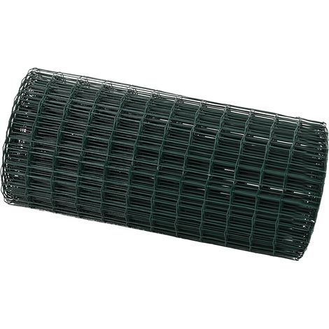 Clôture Euro Vert 0.4 x 10 m Fer revêtu de PVC vidaXL (1/5)