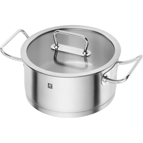 Kochtopf, 24 cm rund 18/10 Edelstahl ZWILLING Pro (1/2)
