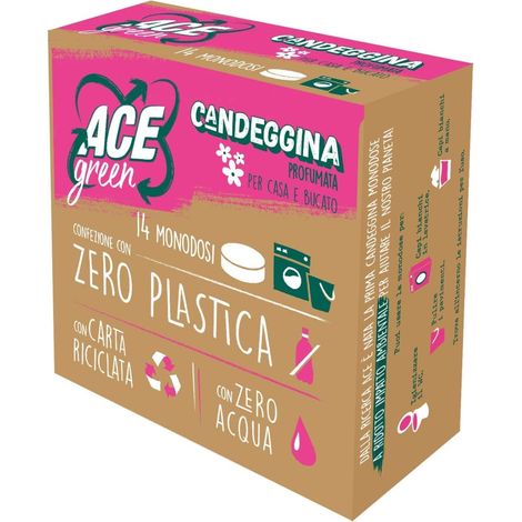 Candeggina Ace Green Pastiglie 14 monodosi