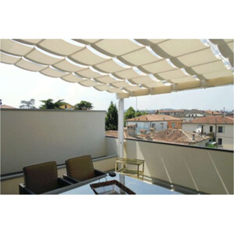 TELO OMBREGGIANTE SOLE TESSUTO H.42 PANNA 12 - 20 Metri lineari
