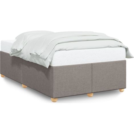 Maison Exclusive - Giroletto senza Materasso Tortora 120x200 cm Tessuto (1/5)