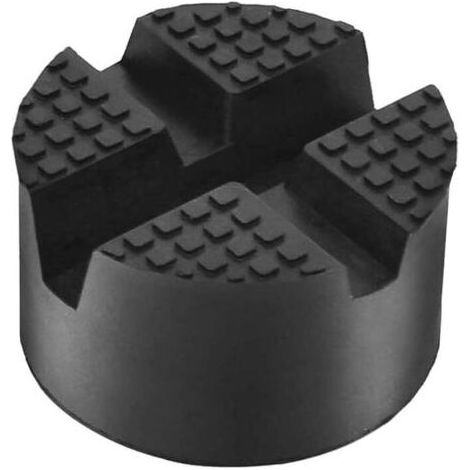 Universel Jack Pad Bloc de Cric en Caoutchouc, Adaptateur Coussinet Protection Bas de Caisse de Voiture Outil Accessoire pour Crics de Levage,2 articles (1/5)