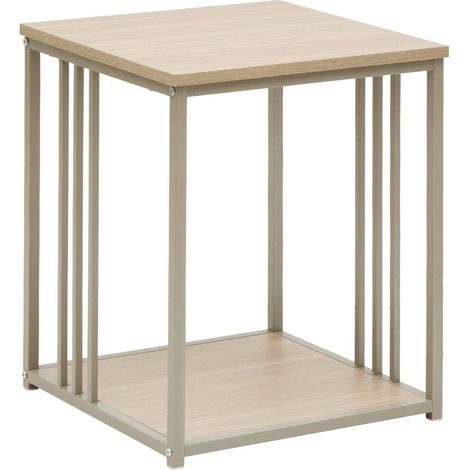 Table de chevet duna rectangulaire 40x50cm beige - 5five (1/4)