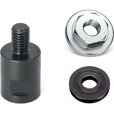 Adaptateur de Filetage M14 vers M10 pour Meuleuse d'Angle Convertisseur Interface Connecteur Vis Écrous
