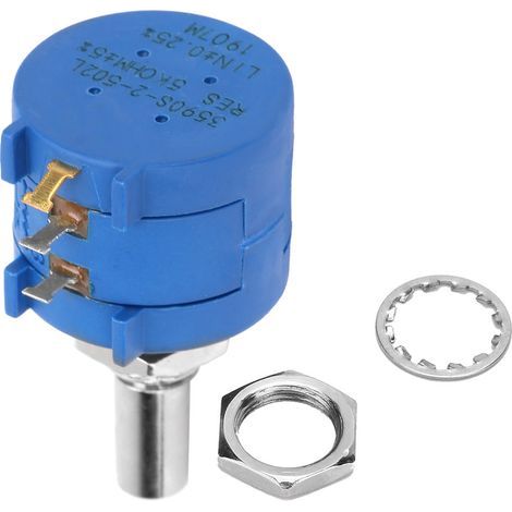 Potentiomètre multitours de précision à résistance réglable 3590S-2-502L 5K Ohm (1/5)