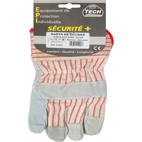 Gants docker croute de bovin T10 - carte (1/3)