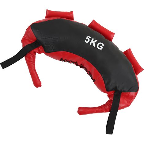 Bulgarischer PVC-Gewichtssack, tragbar, für Fitness, Krafttraining und Cross-Training, 5 kg / 11 lb