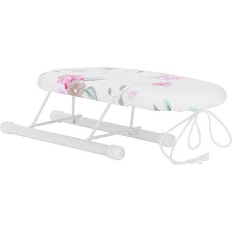 Table à repasser mini pliable manches cols poignets fer à repasser pour maison voyage Flora Bloom (1/5)
