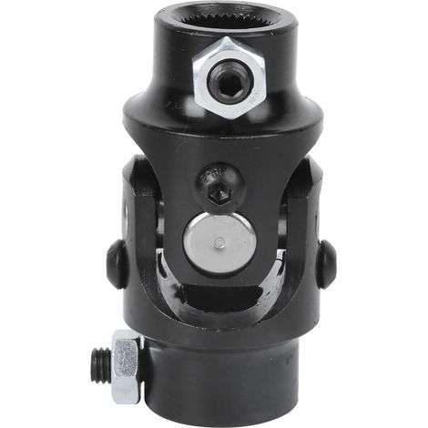 Arbre de direction à joint universel 3/4-36 cannelures x 3/4 pouce DD - Compatible Ford Mustang (Noir) (1/5)