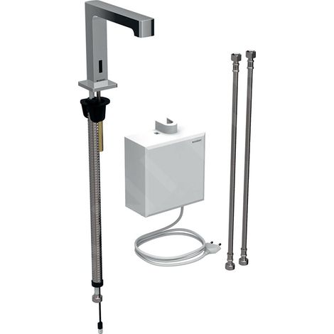 Geberit 116177211 Brenta bras de chasse WT, montage sur socle, filaire (1/4)