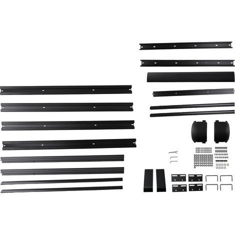 Car Roof Cargo Basket Universal 1.4M Aluminium Rack 120kg Capacity
