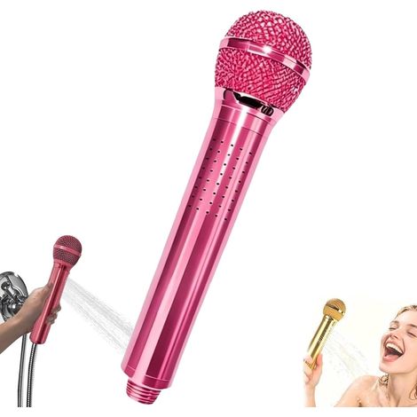 micro douche,Pommeau De Douche Forme Micro,microphone Shower Head (1/5)