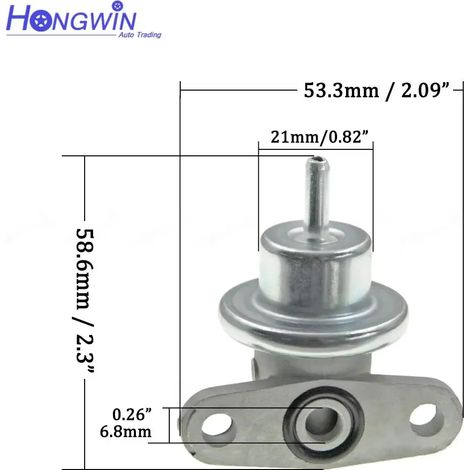 Convient au régulateur de pression de carburant automobile Mercury 861126A1 (1/4)