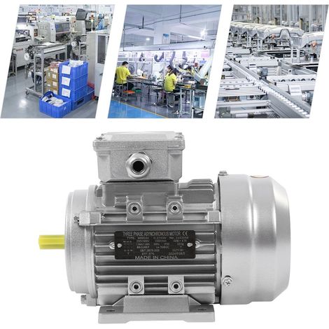 230/400 V Hochgeschwindigkeitsmotor, Drehstrom-Asynchronmotor für Maschinen und Anlagen, S1-Motor (1/5)