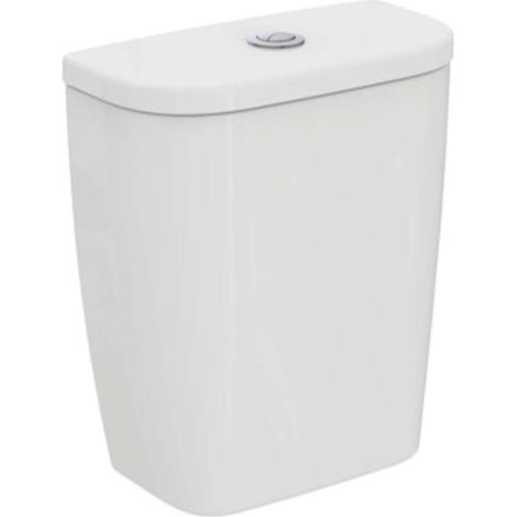 Ideal Standard Eurovit - Réservoir de chasse, remplissage par le bas, blanc T443101 (1/2)