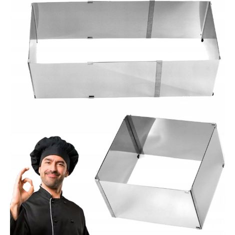 GRAN FORMA RECTANGULAR CON BORDE AJUSTABLE 20-38x38x46cm ALTURA 15cm